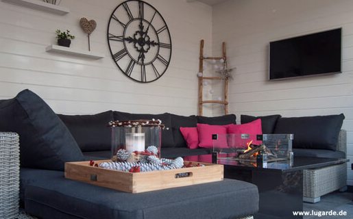 Innenansichten Gartenhaus Woodpro