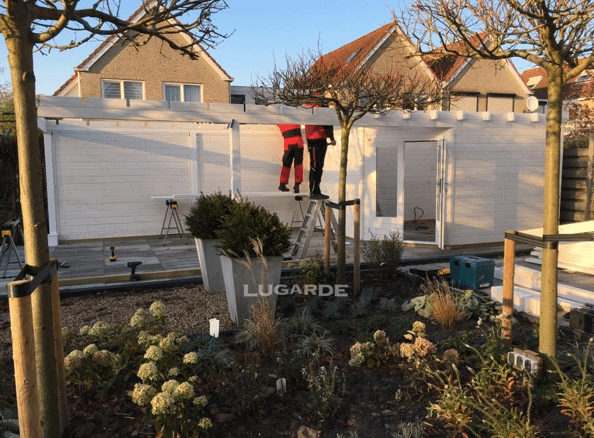 Woodpro-Gartenhaus selber bauen: bis zur Fertigstellung ist es ein weiter Weg
