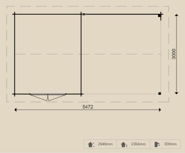 Woodpro – Blockhaus 27160