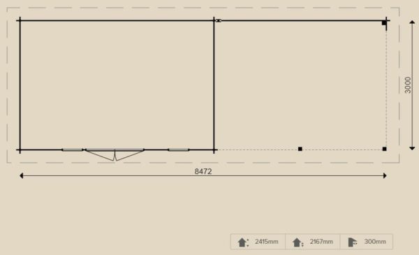 Woodpro – Blockhaus 28005