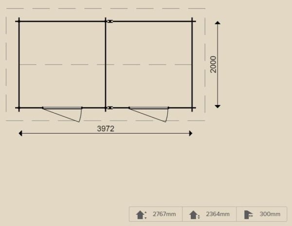 Woodpro – Blockhaus 28008