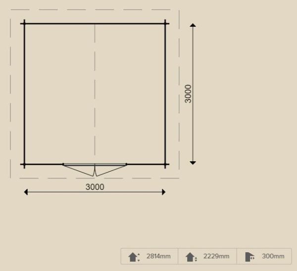 Woodpro – Blockhaus 28019