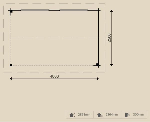 Woodpro – Gartenlaube 28025