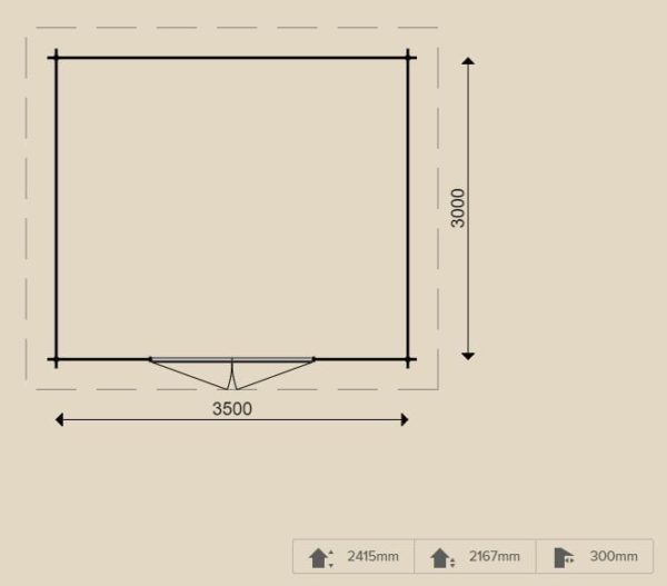 Woodpro – Blockhaus 28027