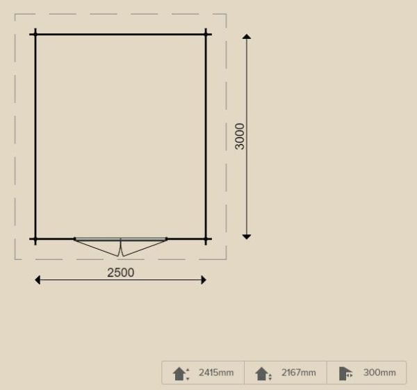 Woodpro – Blockhaus 773