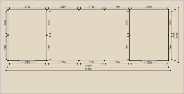 Woodpro – Gartenhaus 90018