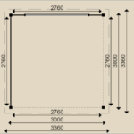 Woodpro – Gartenlaube 90020