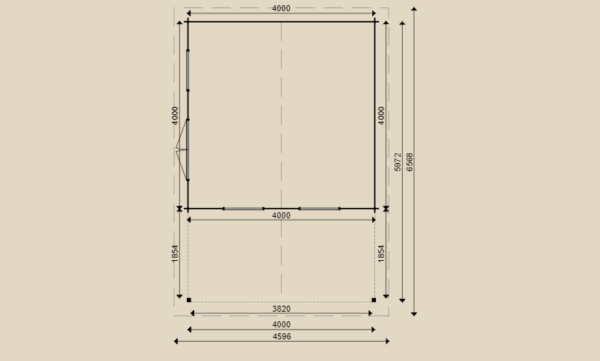 Woodpro – Blockhaus 26487