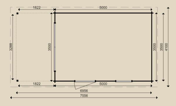 Woodpro Garage 26490