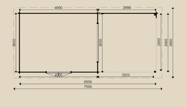 Woodpro – Blockhaus 26559